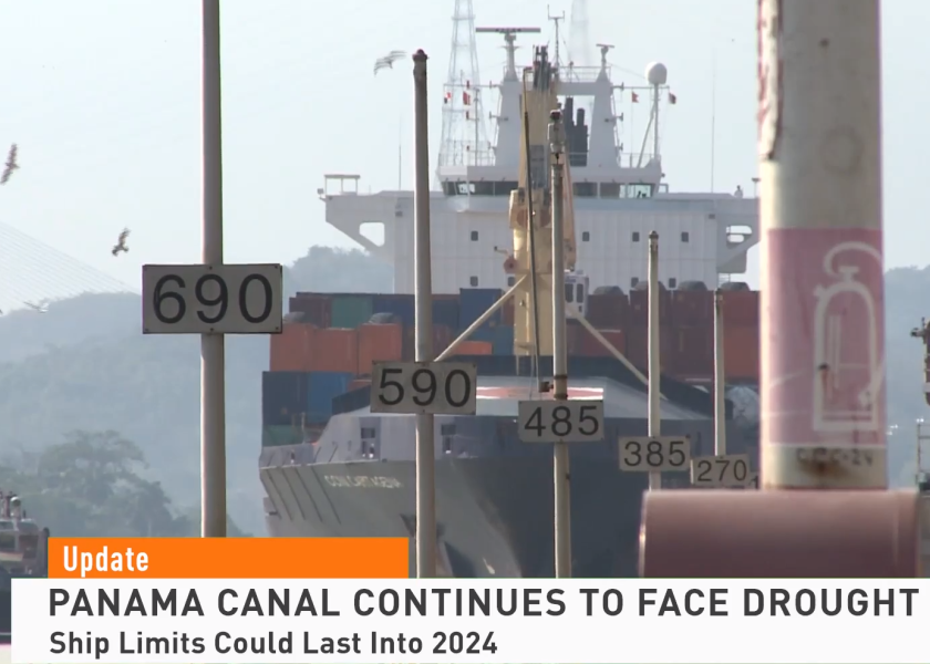 Panama Canal Update Drought Restrictions Create Backlog The Scoop